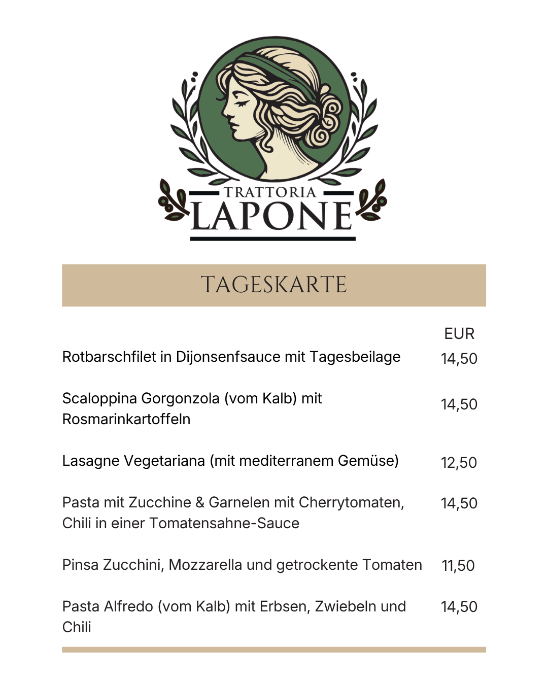 Tageskarte 11. Juni