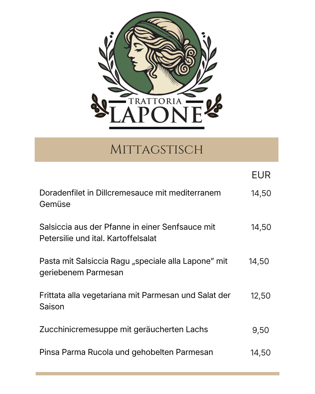 Mittagstisch 21. September